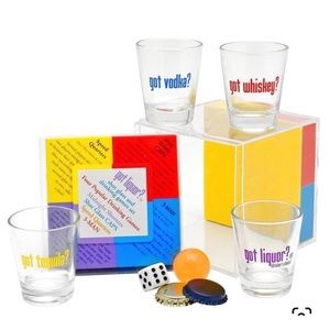 NWT Got Liquor Drinking Game Set